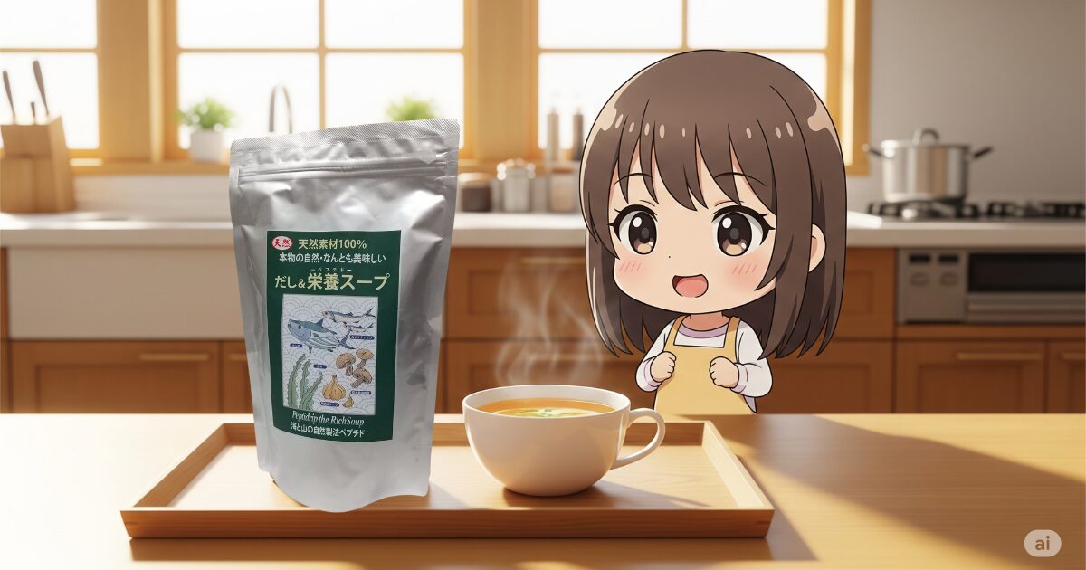 🥣 初回限定｜だし栄養スープで整う暮らしをお得に始めよう